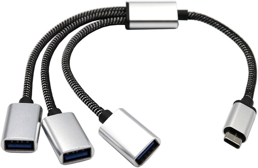 Adaptador OTG USB-C a USB 3.0 – Transferencia rápida para móviles